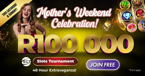 R100 000 EGT Rush Slots Tournament!