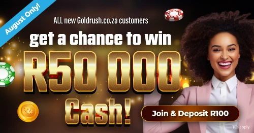 R50 000 Join Goldrush.co.za