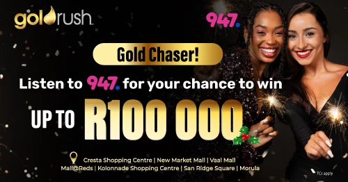 Win up to R100 000  with Goldrush